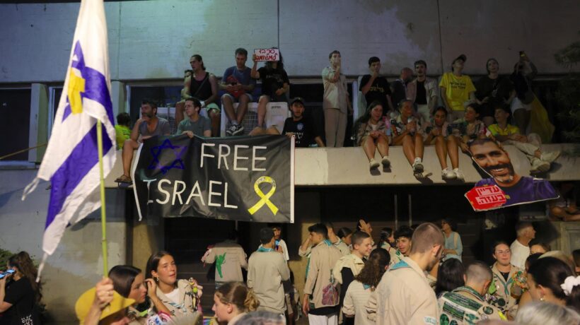 Sciopero per la pace a Tel Aviv, decine di arresti