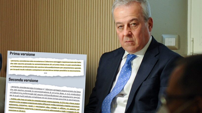Verbale del cts «aggiustato» per rifilare vaccini ai ragazzi