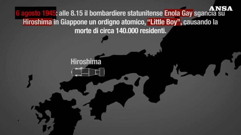 A 80 anni dalla bomba atomica su Hiroshima: le armi nucleari oggi nel mondo