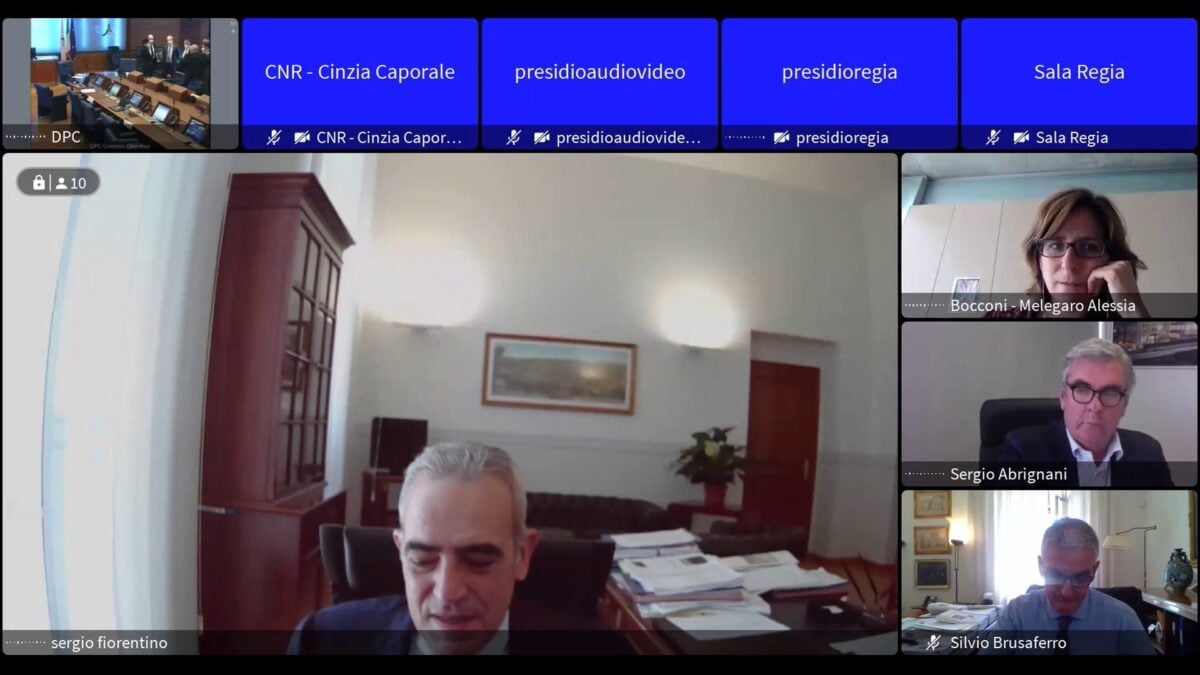 Ecco il video di Speranza con il Cts mentre Camilla sta agonizzando