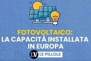 Fotovoltaico: la capacità installata in Europa