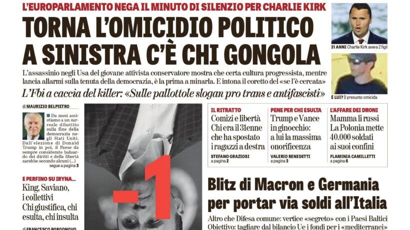 Oggi in edicola