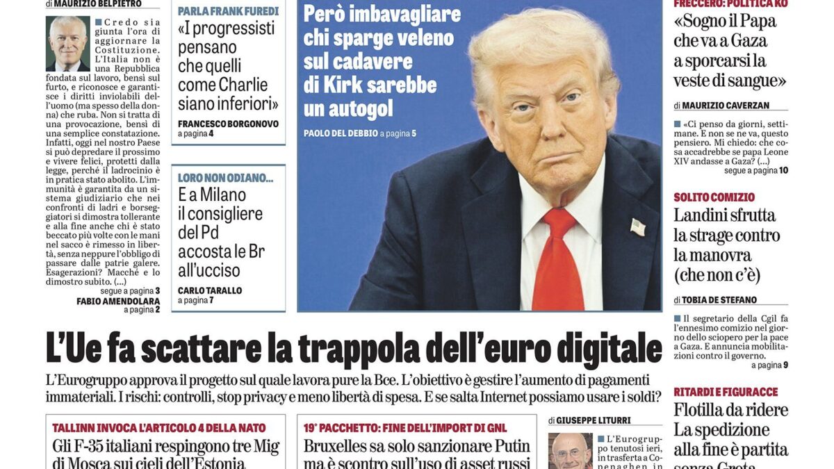 Oggi in edicola
