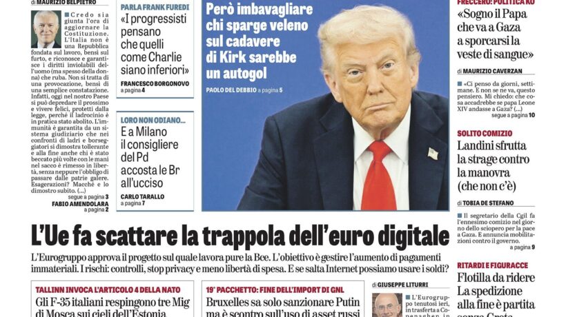 Oggi in edicola