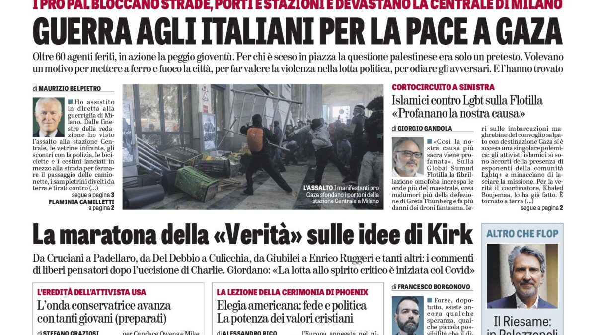 Oggi in edicola