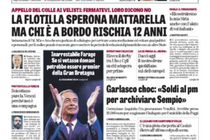 Oggi in edicola