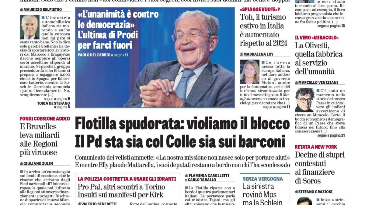 Oggi in edicola
