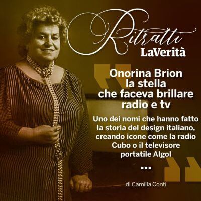 Ritratti | Onorina Brion, la stella che faceva brillare radio e tv