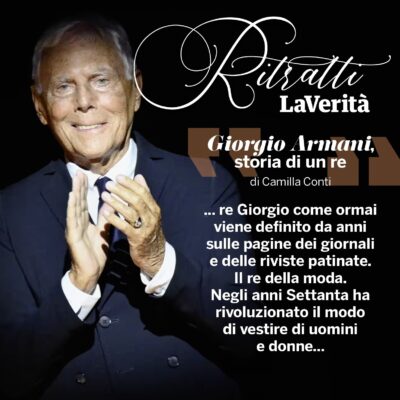 Ritratti | Giorgio Armani, storia di un re