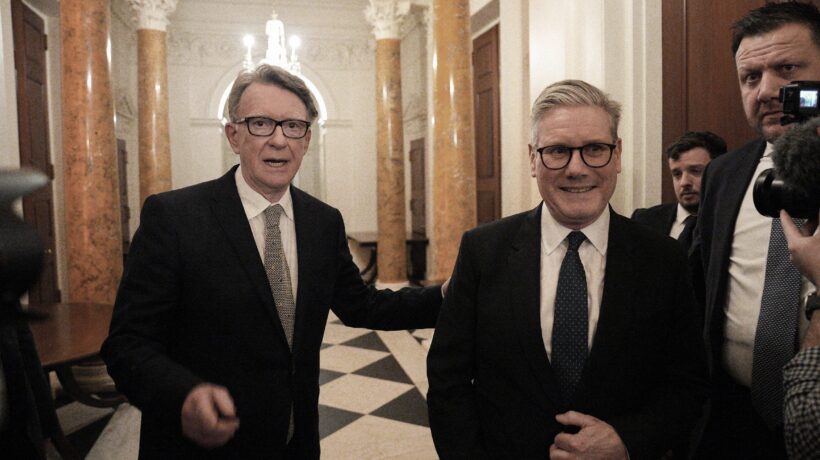 Starmer fa retromarcia e caccia l’ambasciatore amico di Epstein