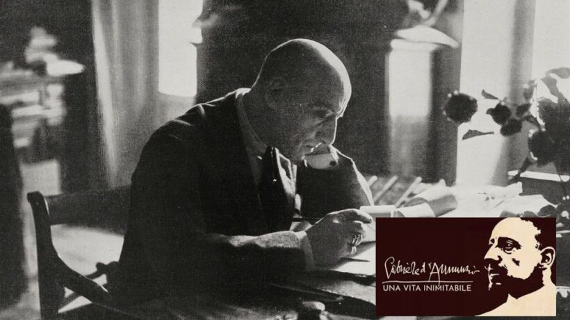 «Gabriele D’Annunzio, una vita inimitabile»: lo spettacolo tra RaiPlay e RaiTre