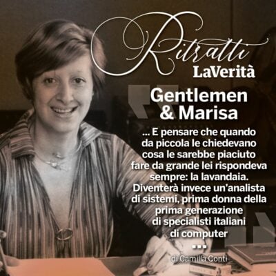 Ritratti | Gentlemen and Marisa (Bellisario)