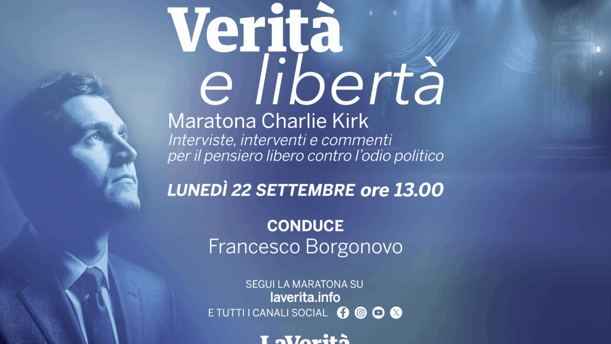 «Verità e libertà». Una maratona dedicata a Charlie Kirk