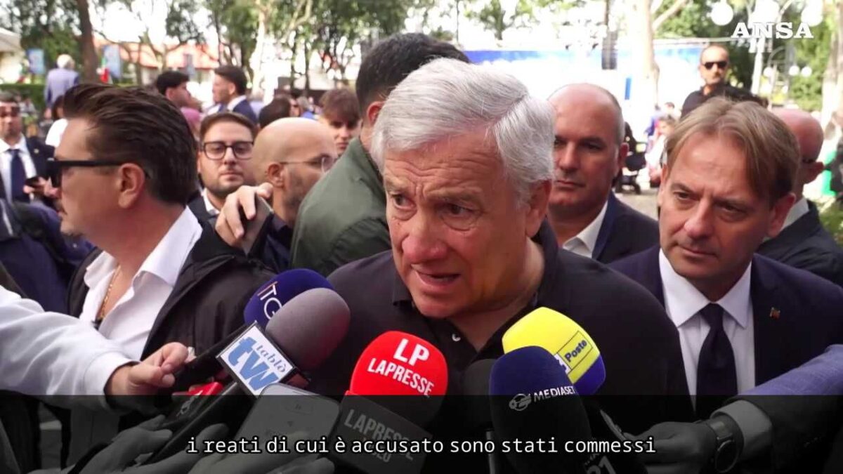 Salis, Tajani: «Forza Italia è per revocare l’immunità. Non è un salvacondotto»