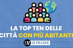 La top ten delle città con più abitanti