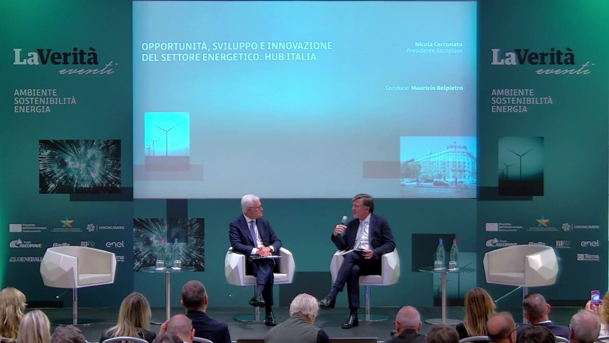 «Il gas resta indispensabile per garantire sicurezza energetica»