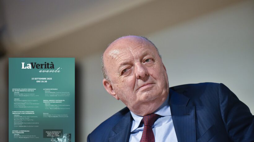 Domani l’evento de «La Verità» sulle nuove sfide della transizione