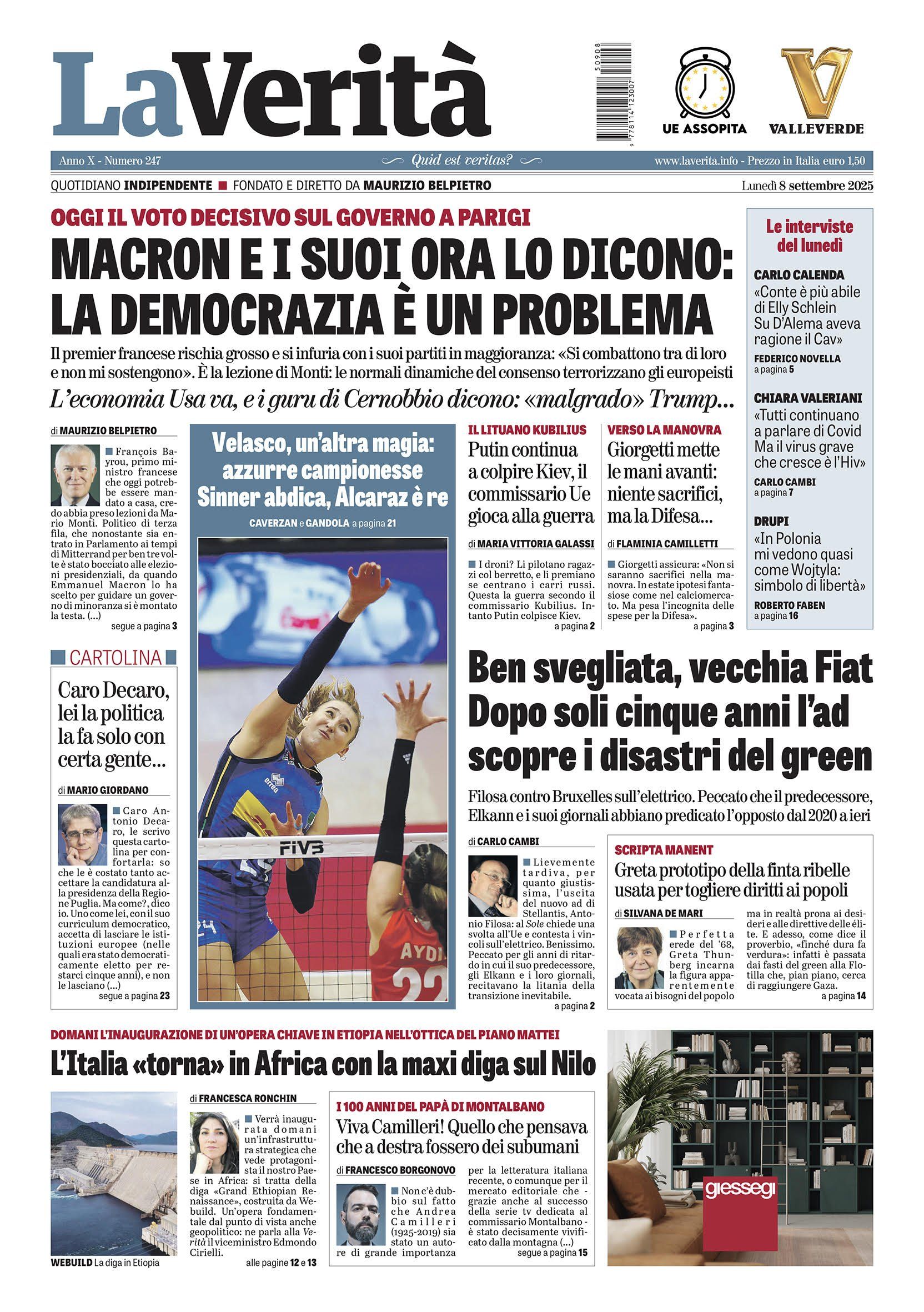 Oggi in edicola