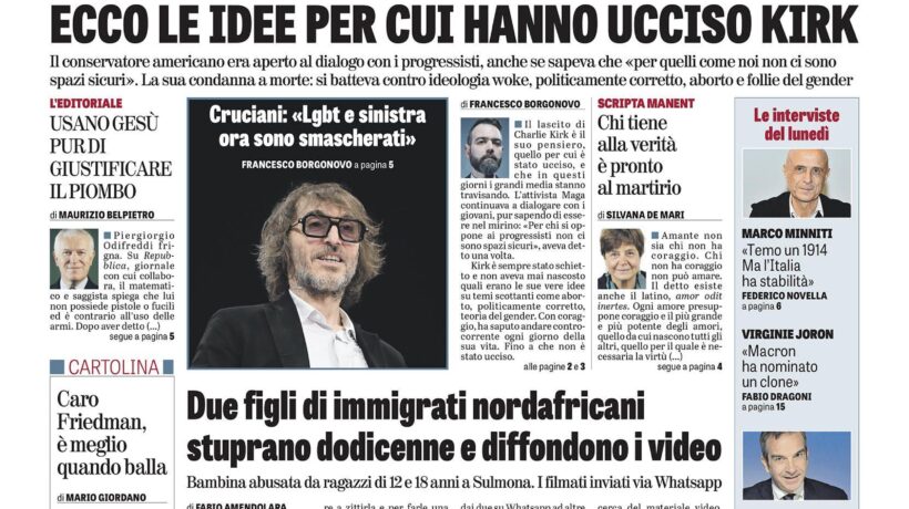 Oggi in edicola