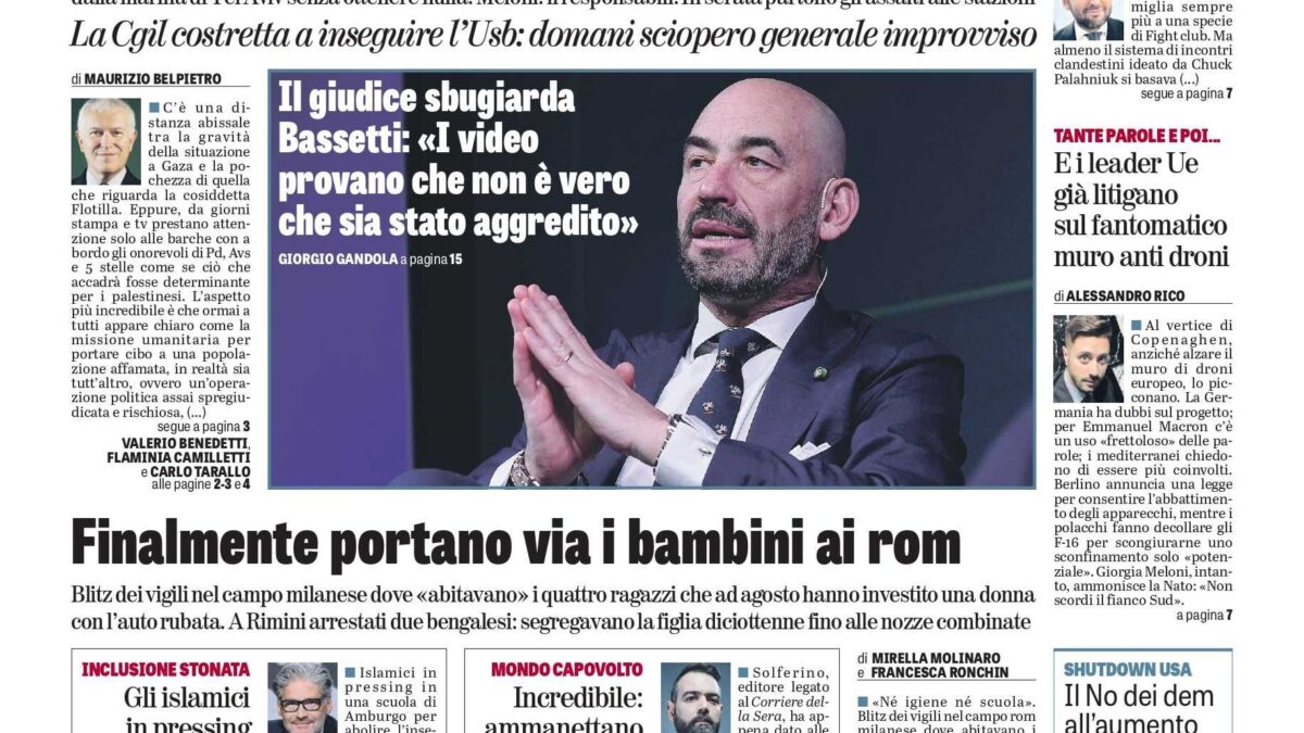 Oggi in edicola