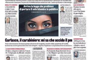 Oggi in edicola