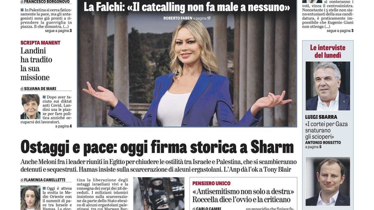 Oggi in edicola