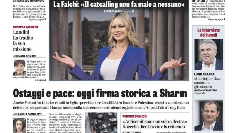 Oggi in edicola