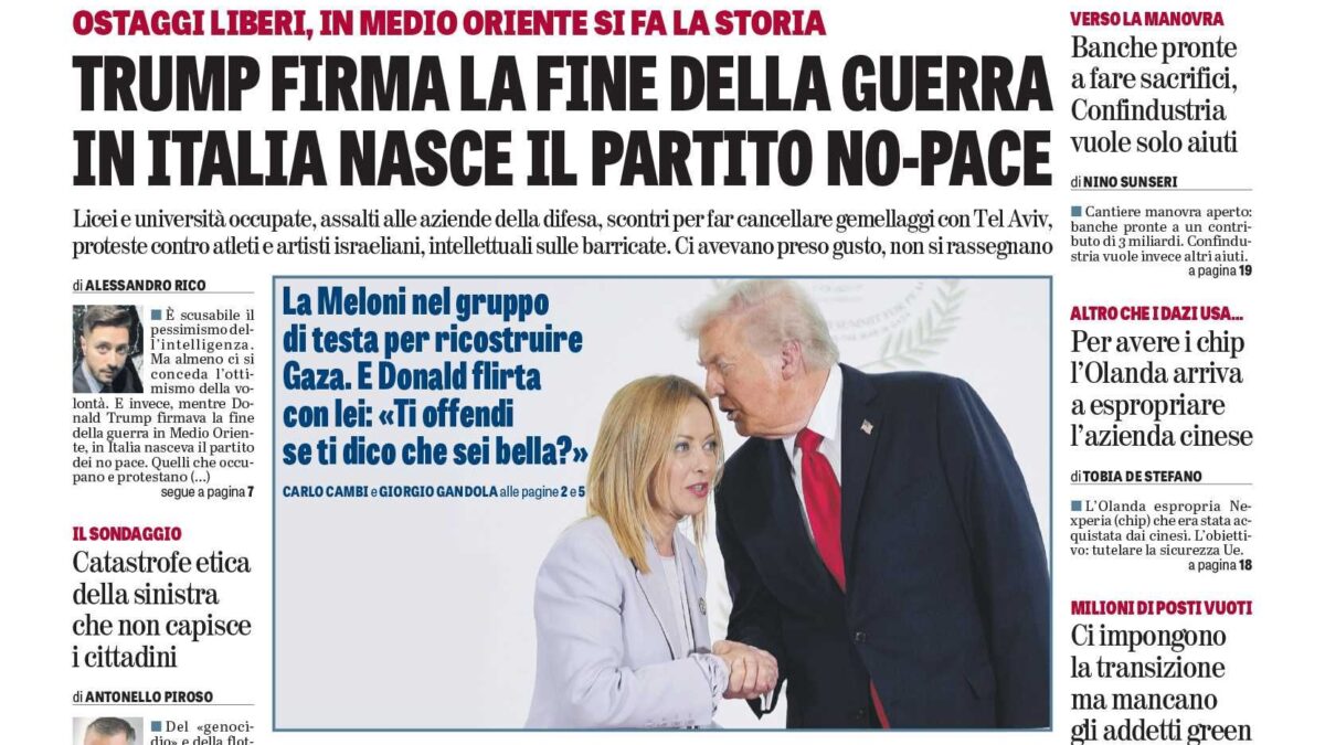 Oggi in edicola