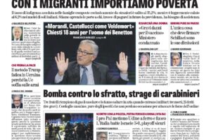 Oggi in edicola