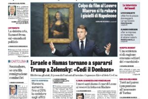 Oggi in edicola