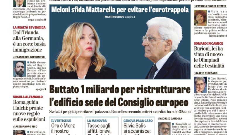 Oggi in edicola