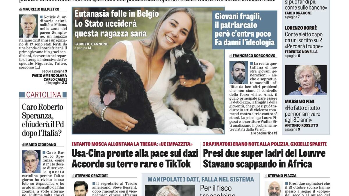 Oggi in edicola