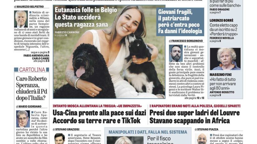 Oggi in edicola