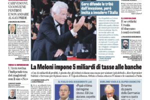 Oggi in edicola