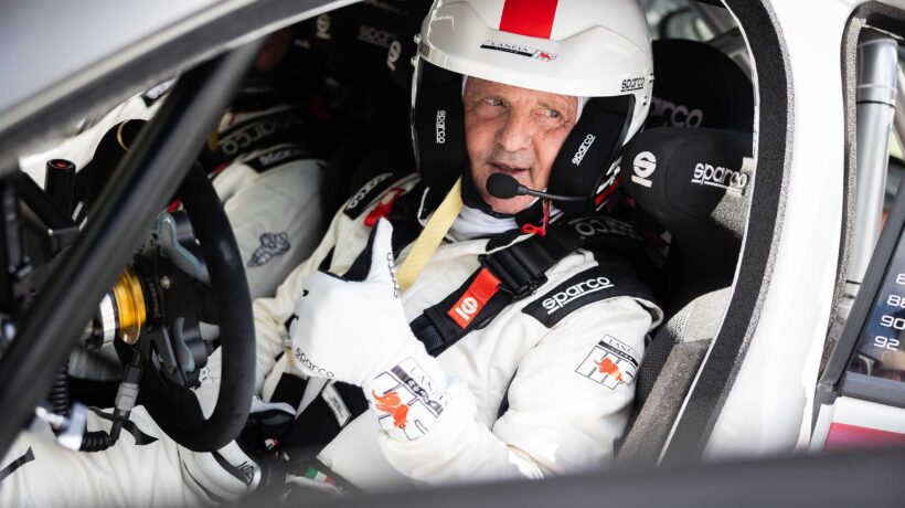 Miki Biasion su Ypsilon HF Integrale (Stellantis)