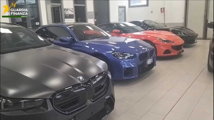 Traffico di auto di lusso: la GdF scopre un illecito da 43 milioni