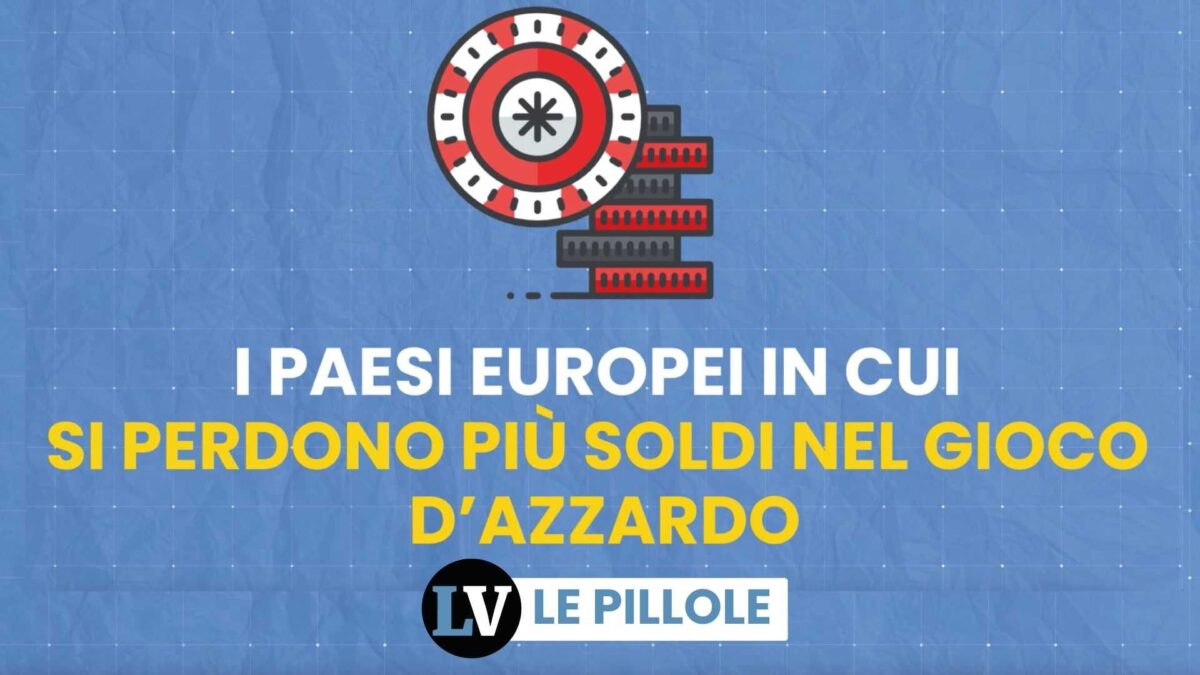 I Paesi europei in cui si perdono più soldi nel gioco d’azzardo