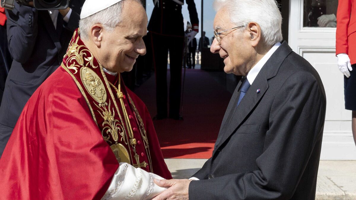 Primo incontro Mattarella-Leone