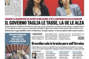 Oggi in edicola