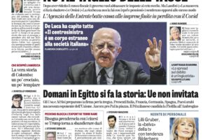 Oggi in edicola
