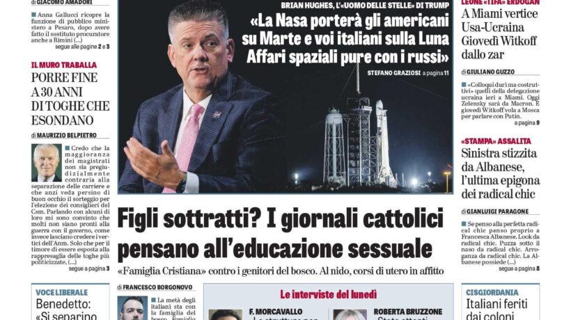 Oggi in edicola