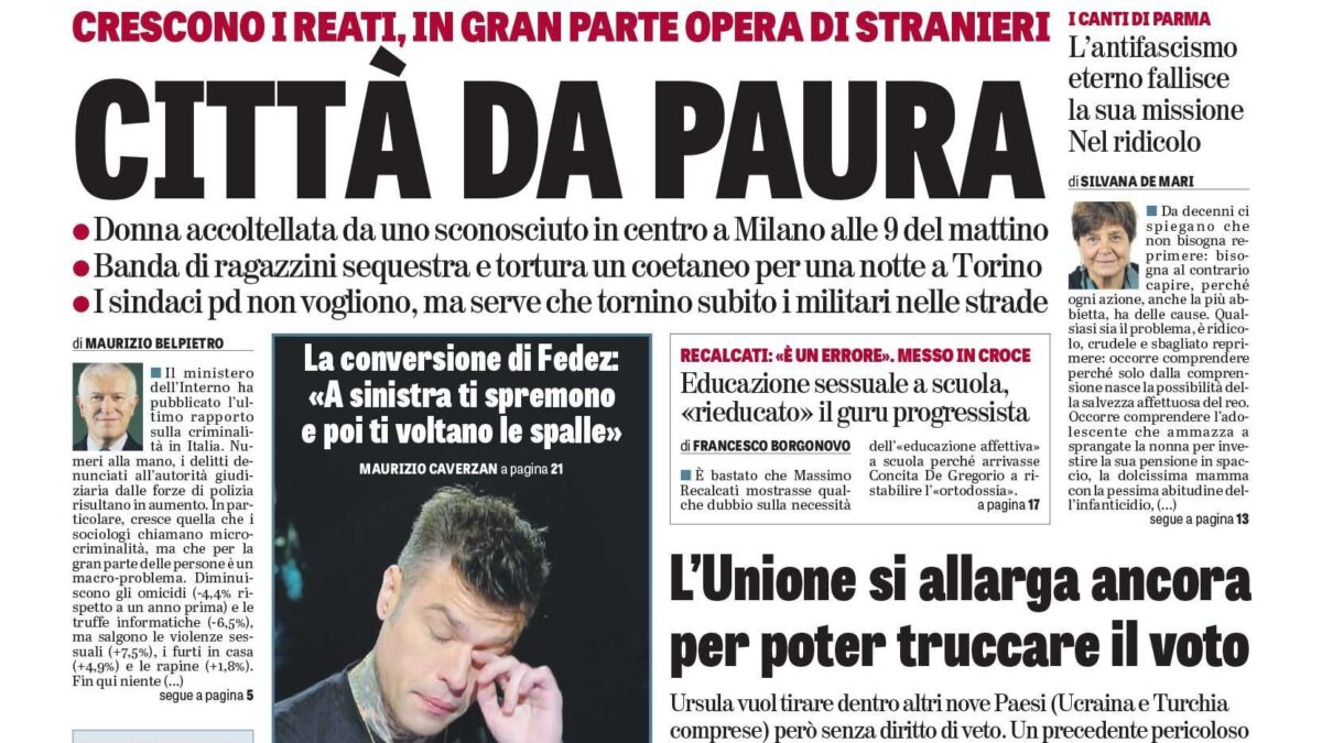 Oggi in edicola