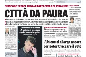 Oggi in edicola