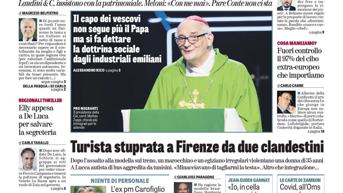 Oggi in edicola