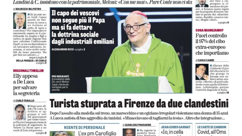 Oggi in edicola
