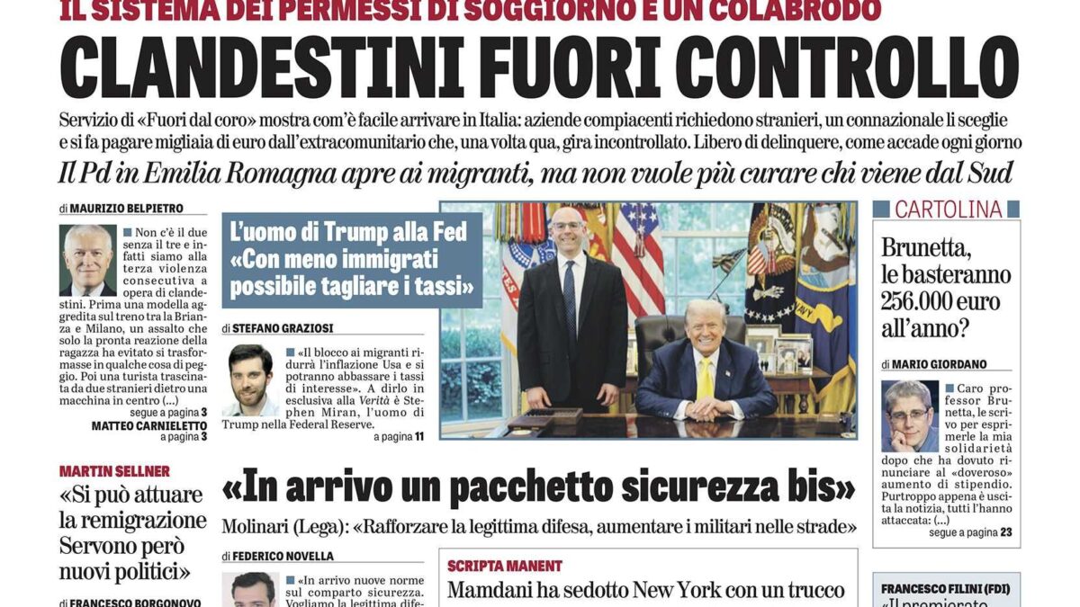 Oggi in edicola