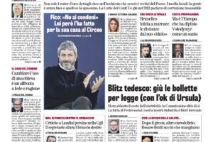 Oggi in edicola