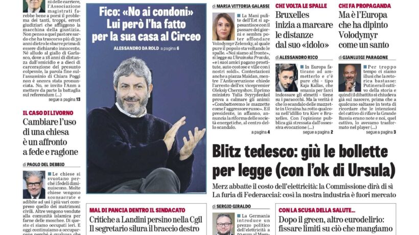 Oggi in edicola