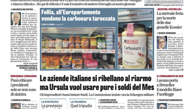 Oggi in edicola