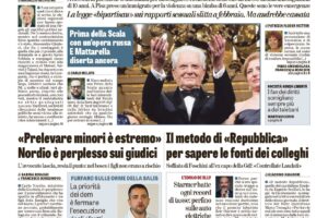 Oggi in edicola